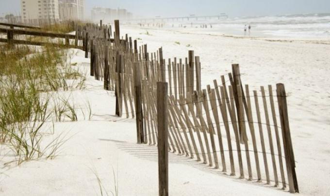 Sand Fence in Orange Beach AL