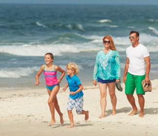 Family on Alabama's Beaches
