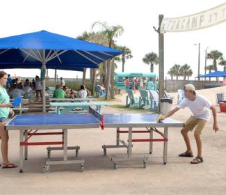 Teens play at The Hangout in Gulf Shores