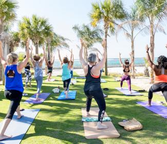 Outdoor Yoga Class in Gulf Shores and Orange Beach