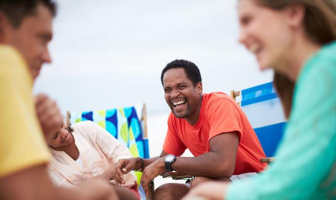 Meetings on the beach in Alabama
