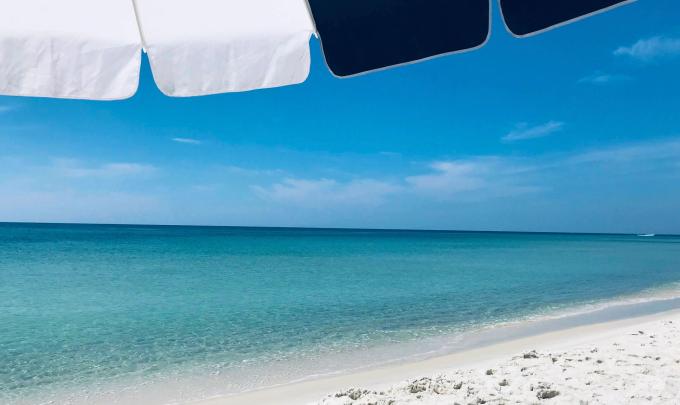 umbrella on beach 