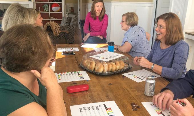 Group Meeting in Gulf State Park Cabins