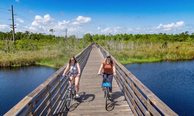 Biking Gulf State Park