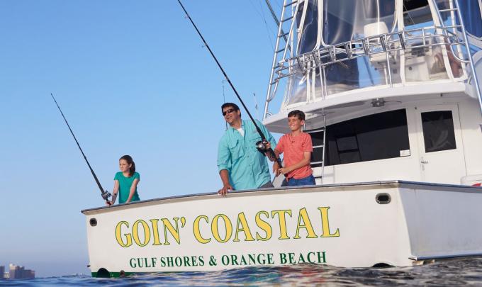 Family Charter Boat Fishing Orange Beach