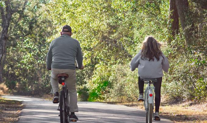 Biking Gulf State Park