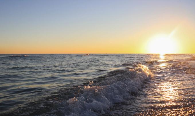 Sunset Beach Waves