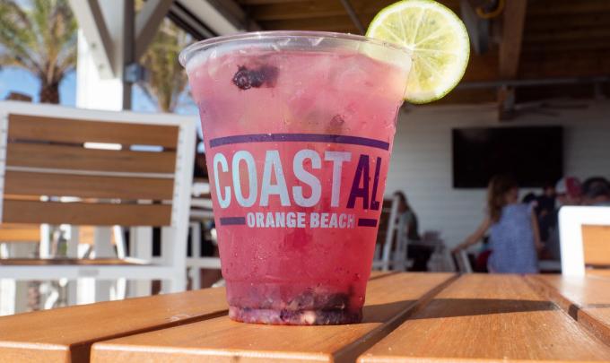 Coastal Orange Beach Cocktail