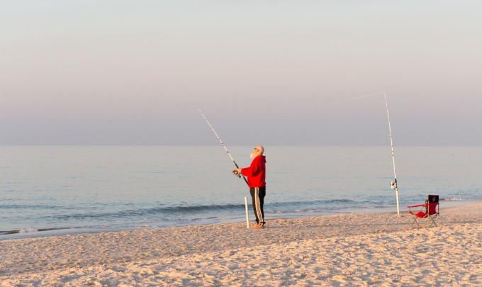 Surf Fishing in Orange Beach