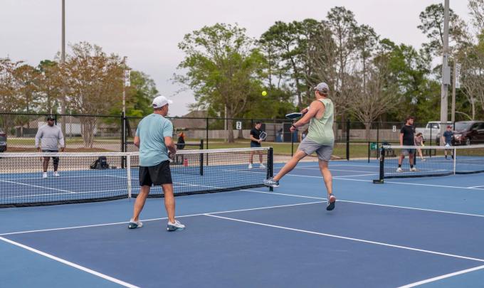 pickleball courts at Gulf Shores Sportsplex