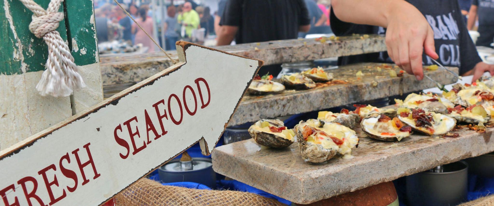 The Hangout Oyster Cook Off in Gulf Shroes AL