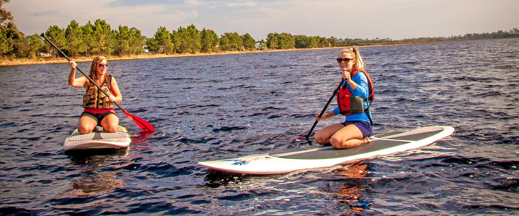 Paddleboarding in Gulf Shores