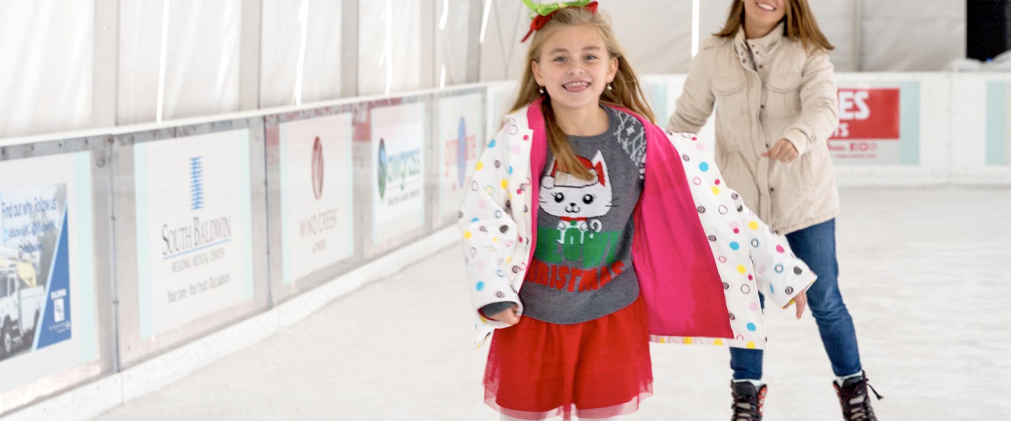 Ice Skating at The Wharf in Orange Beach