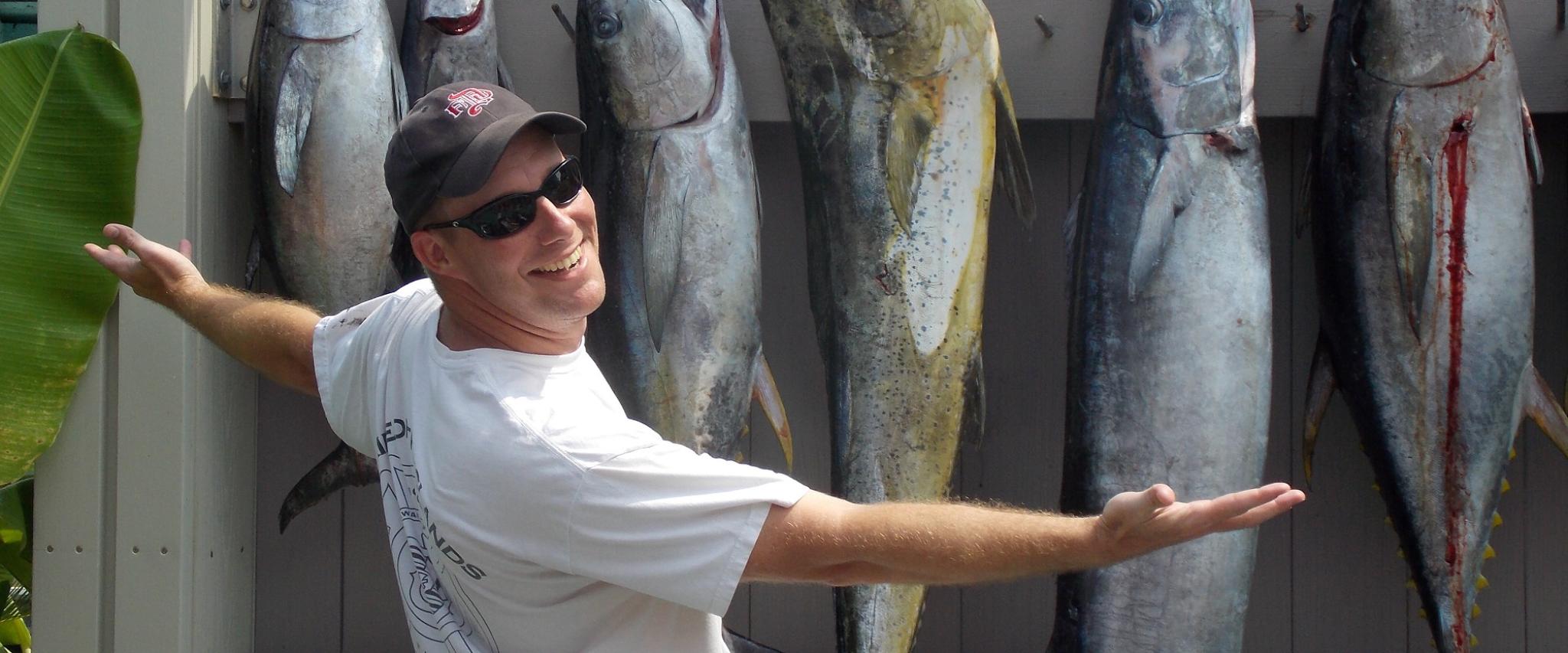 guy with fish Orange Beach AL