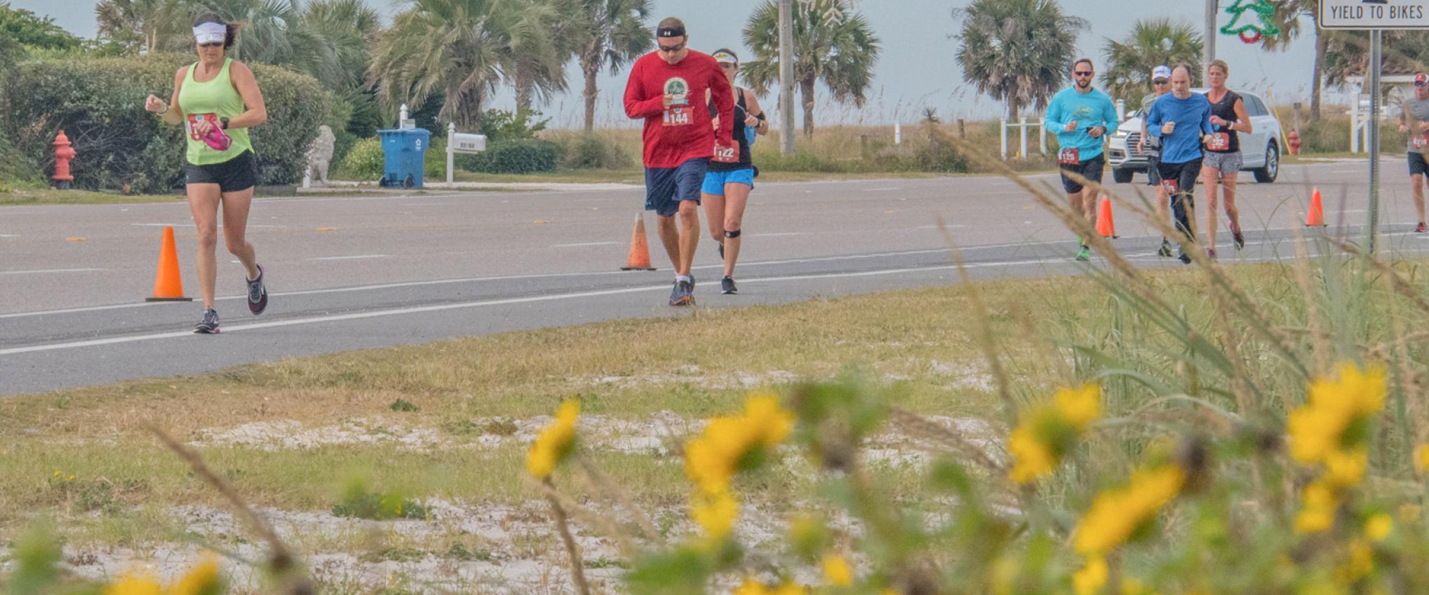 Kaiser Realty Coastal Half Marathon Runners