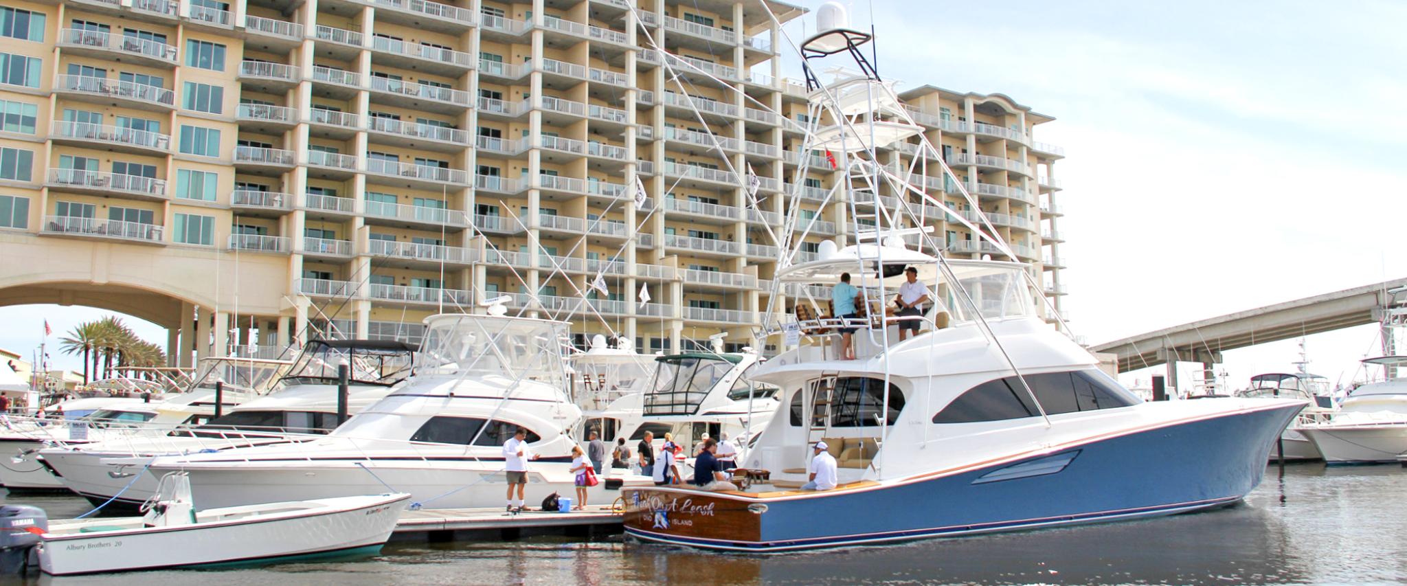 The Wharf Boat and Yacht Show in Orange Beach Alabama