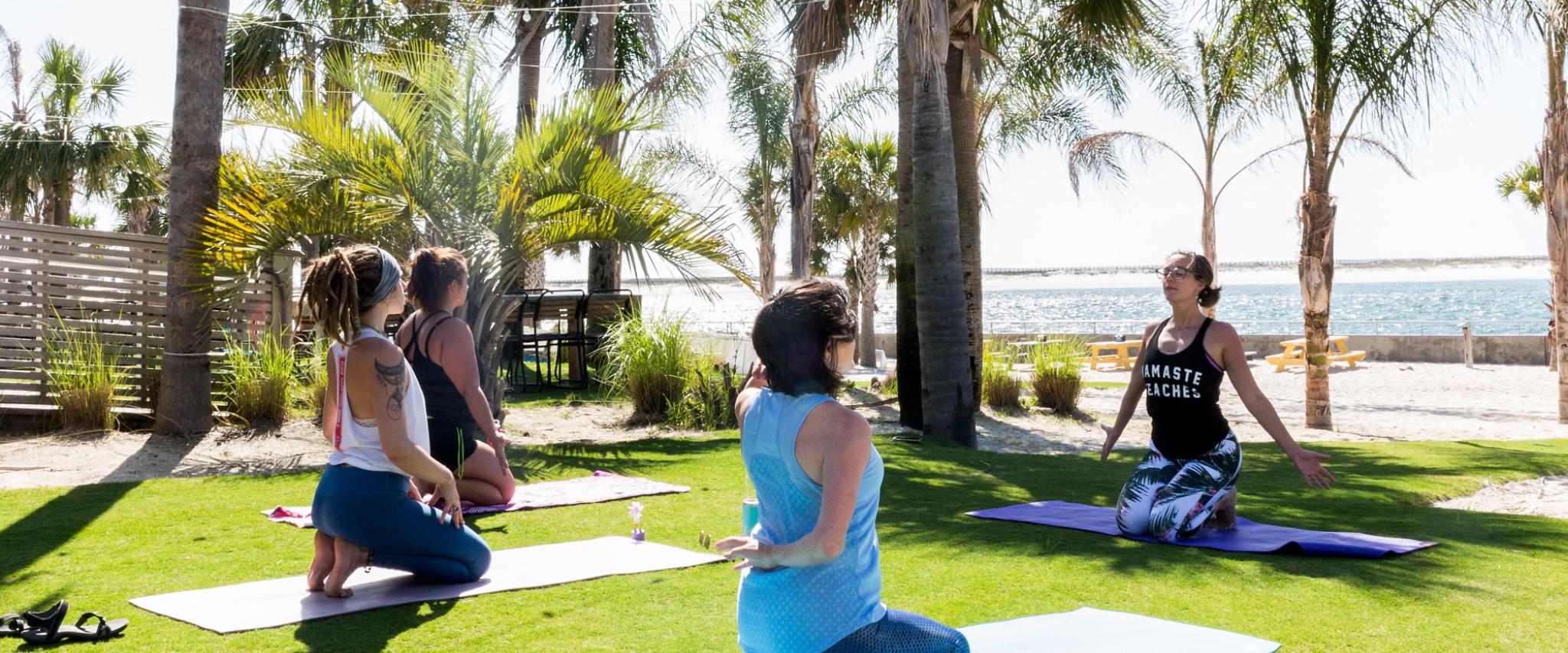 Yoga on the Gulf