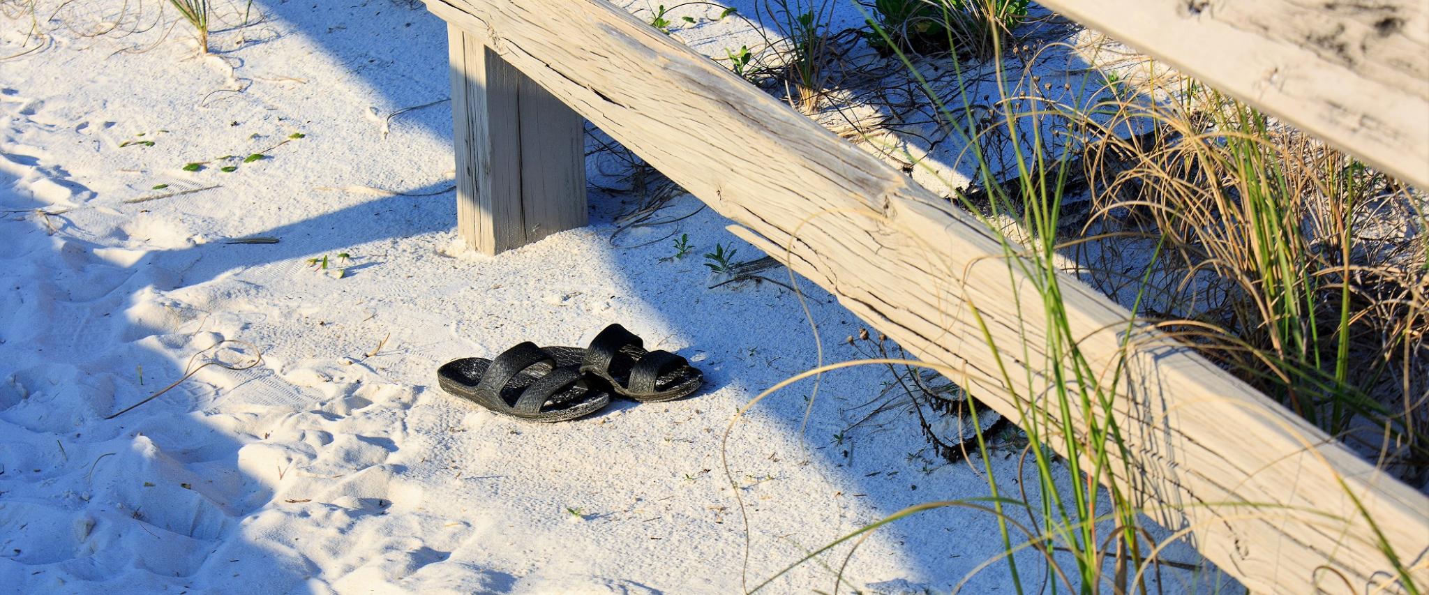 Beach Sandal Orange Beach