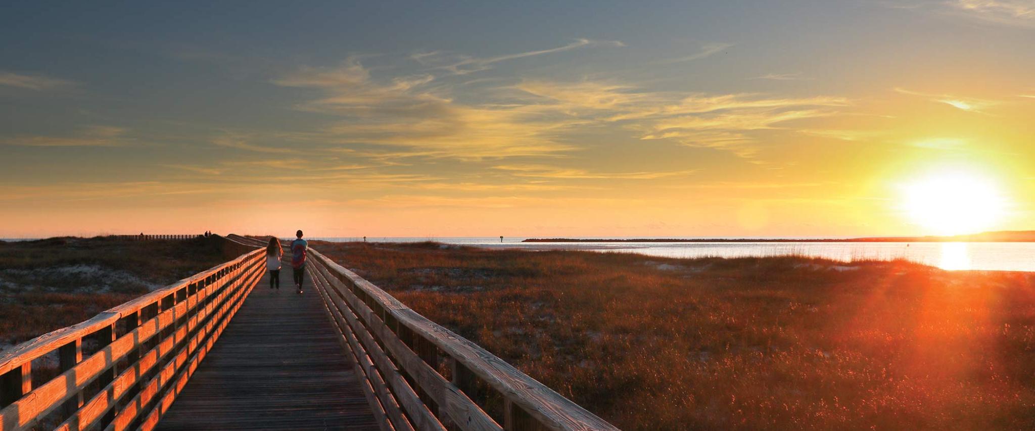 Orange Beach sunset