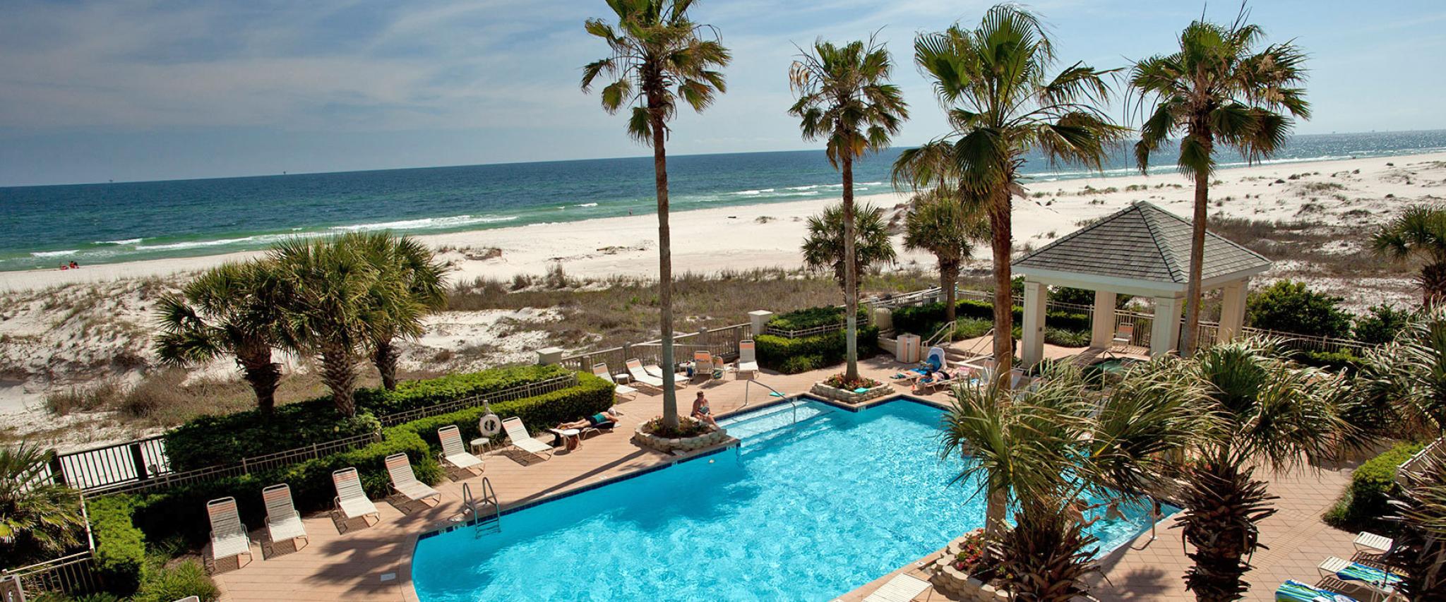 Condo Pool on Alabama's Beaches