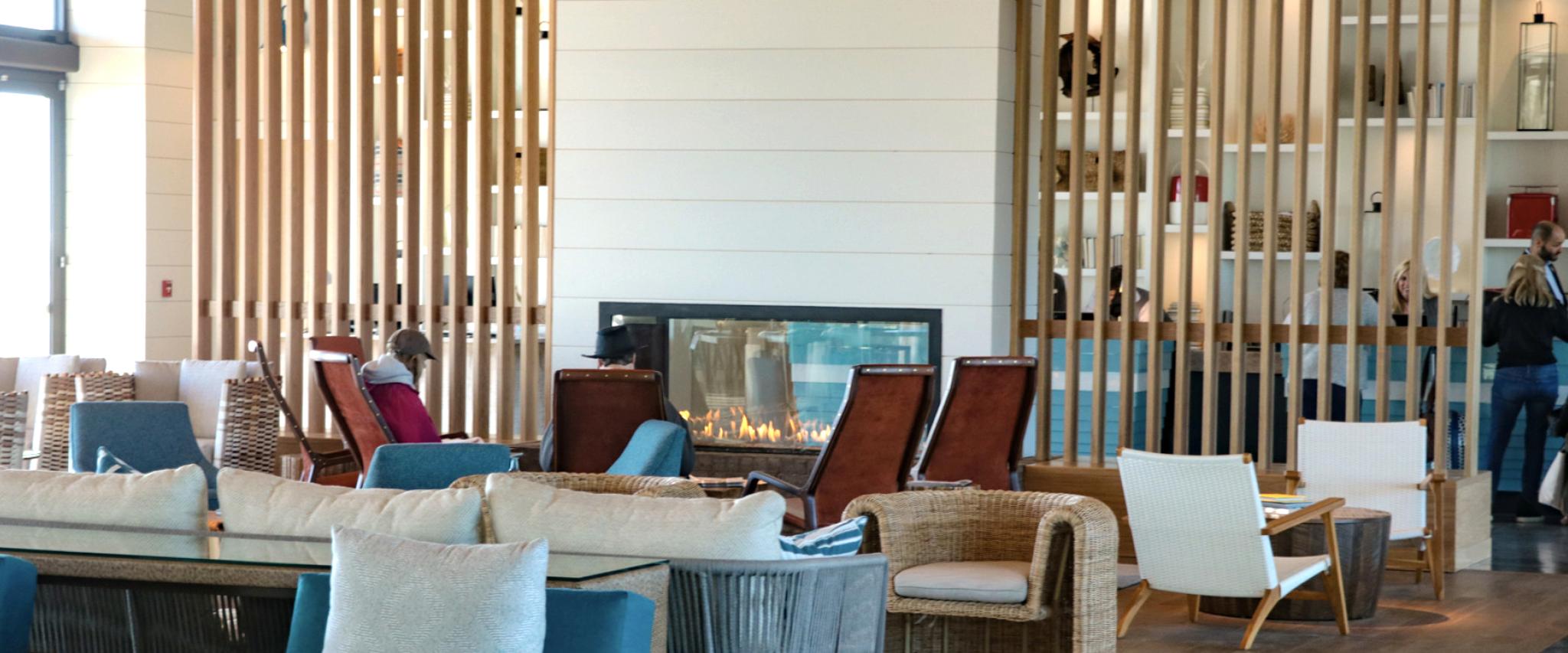 Lobby of The Lodge at Gulf State Park