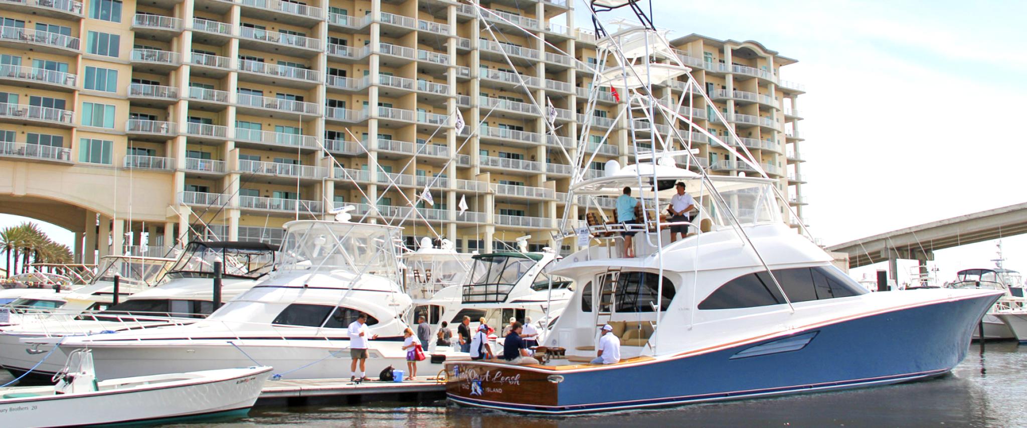 The Wharf Boat and Yacht Show Dream World for Boaters Gulf Shores