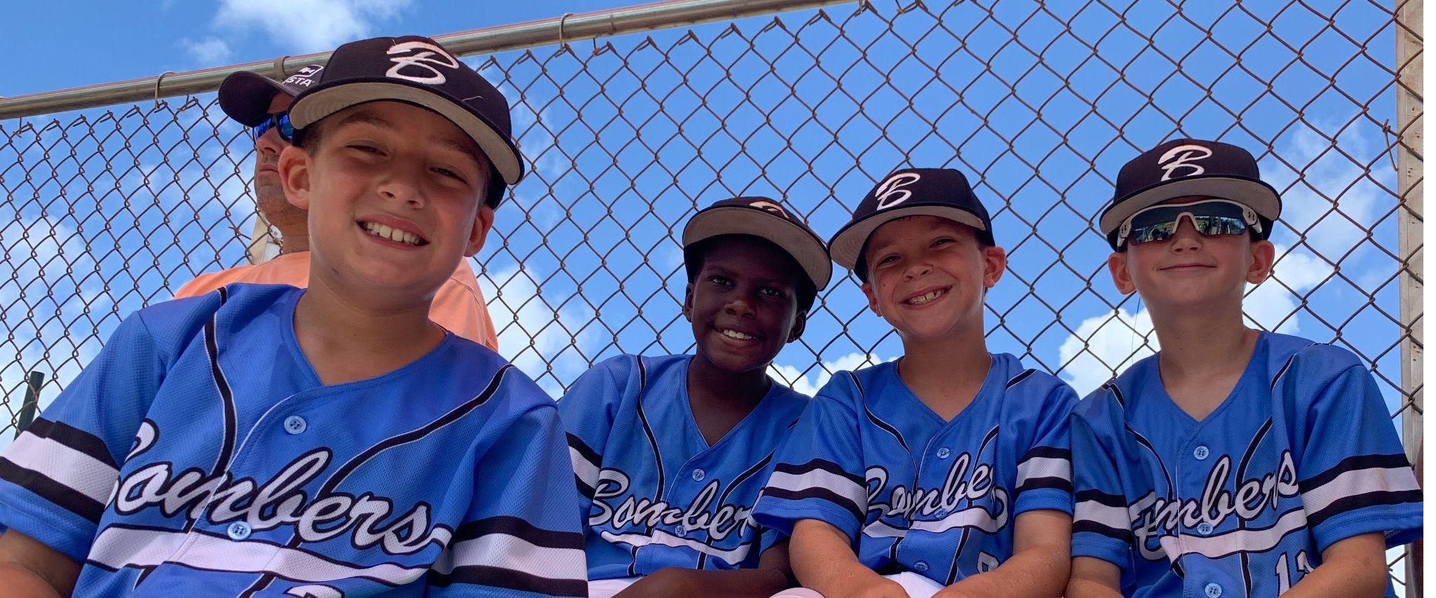 Little League Players Orange Beach