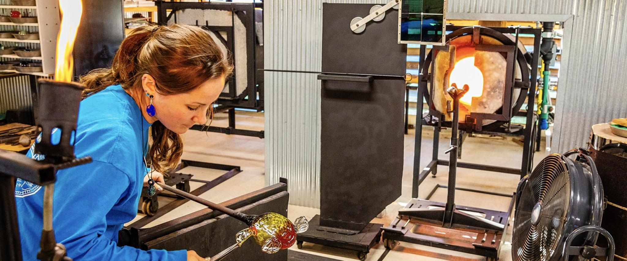 The Hot Shop Glass Blowing Classes in Orange Beach