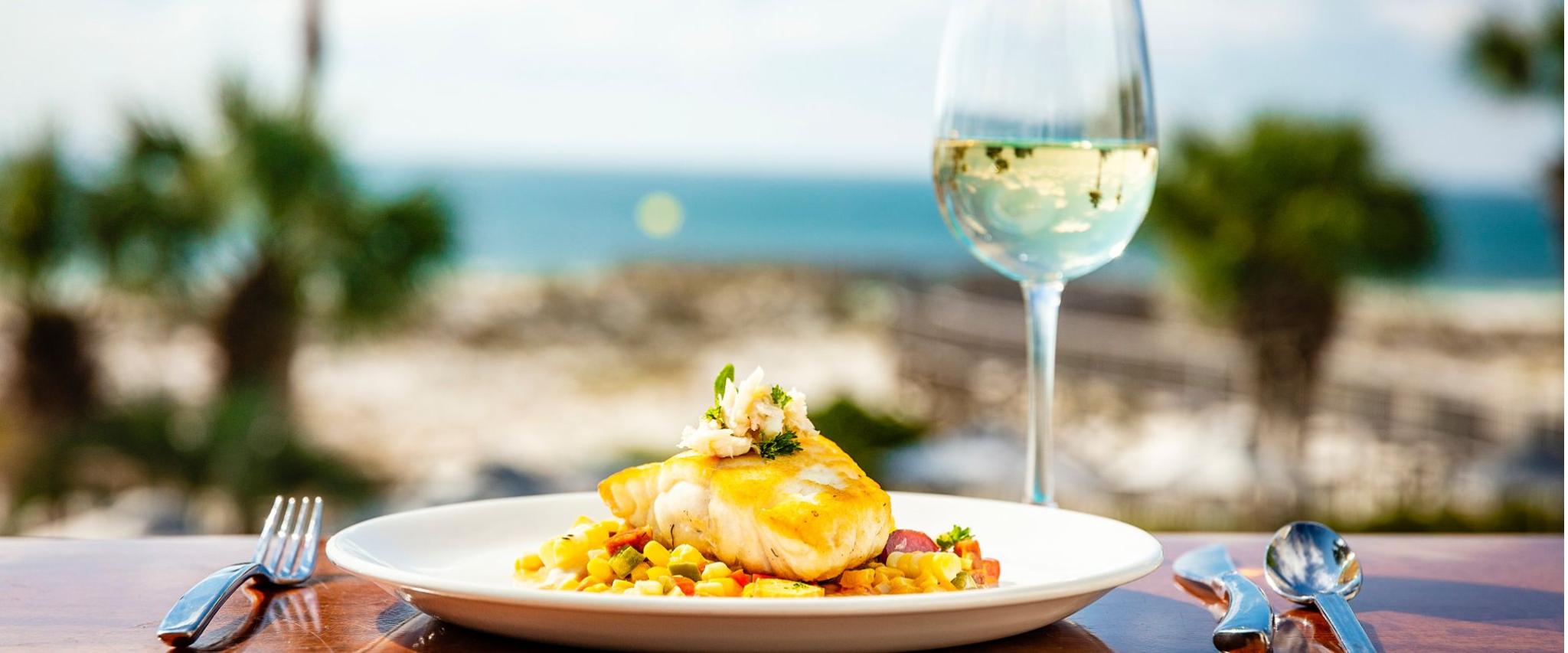 fish dish from the beach club gulf shores