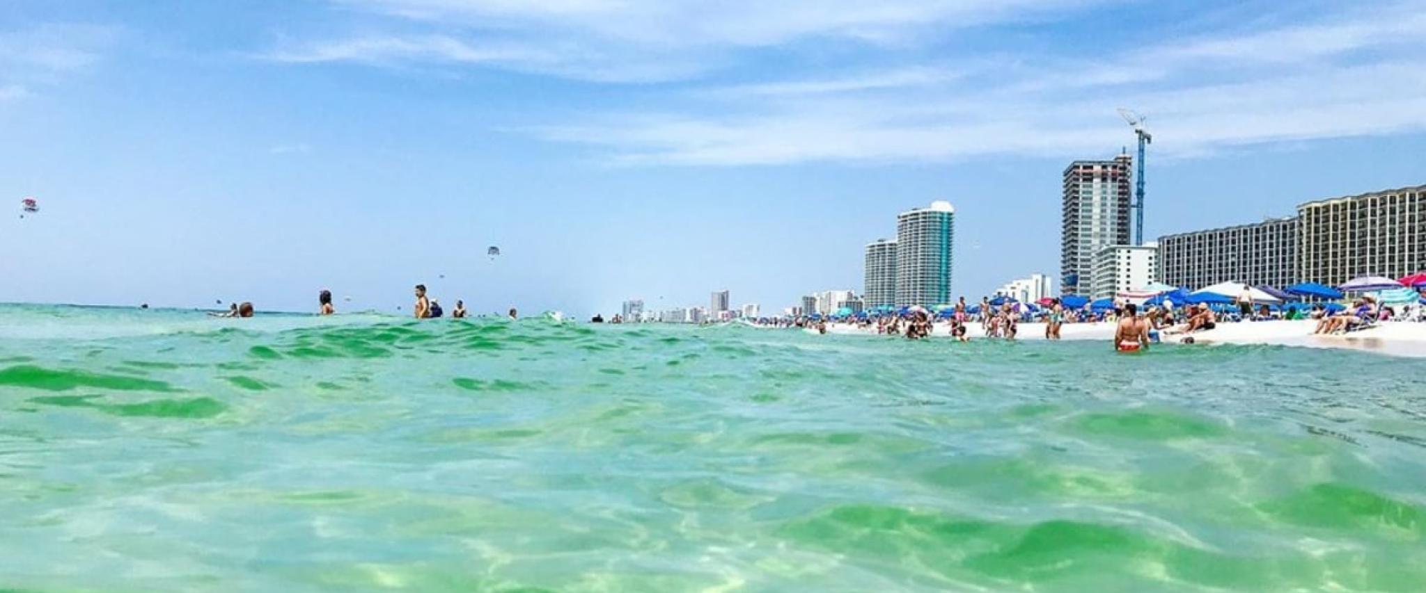 beautiful beach day, gulf shores, orange beach