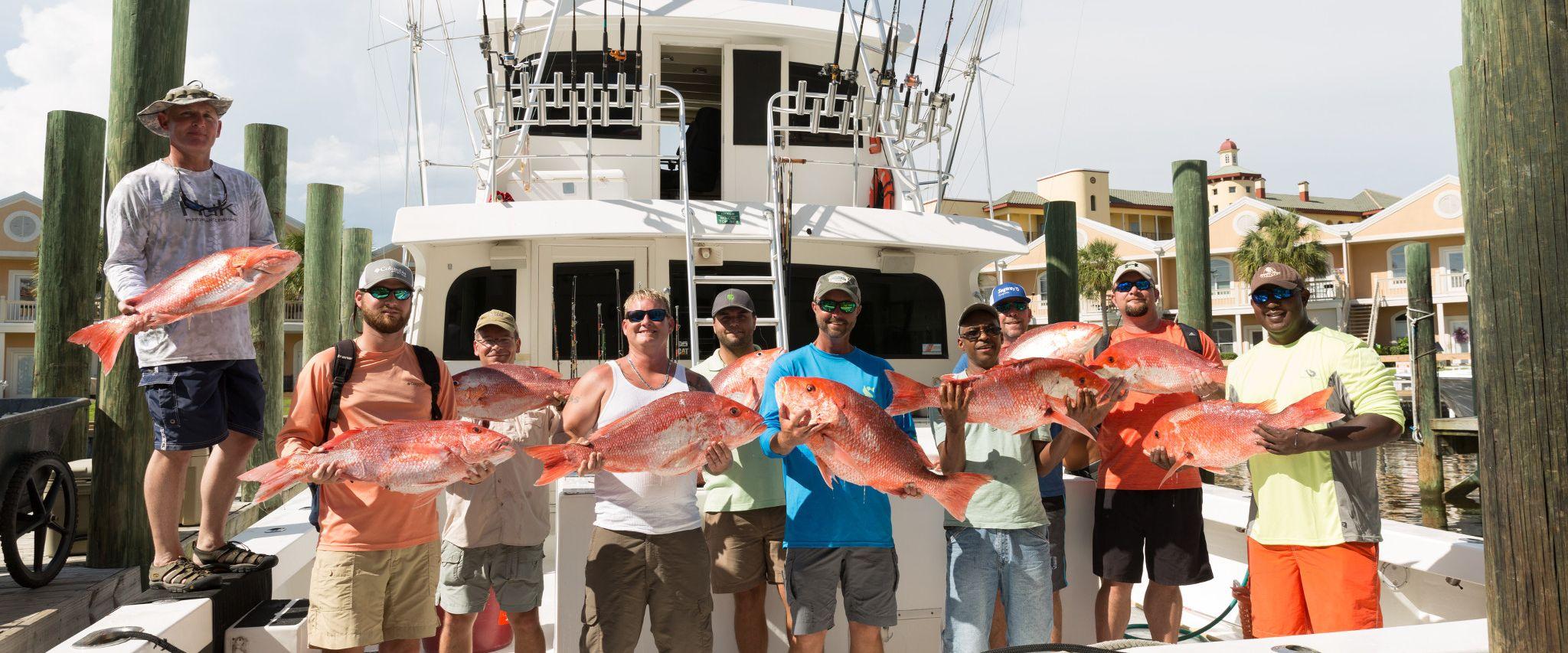 Deep sea fishing trip Orange Beach, AL