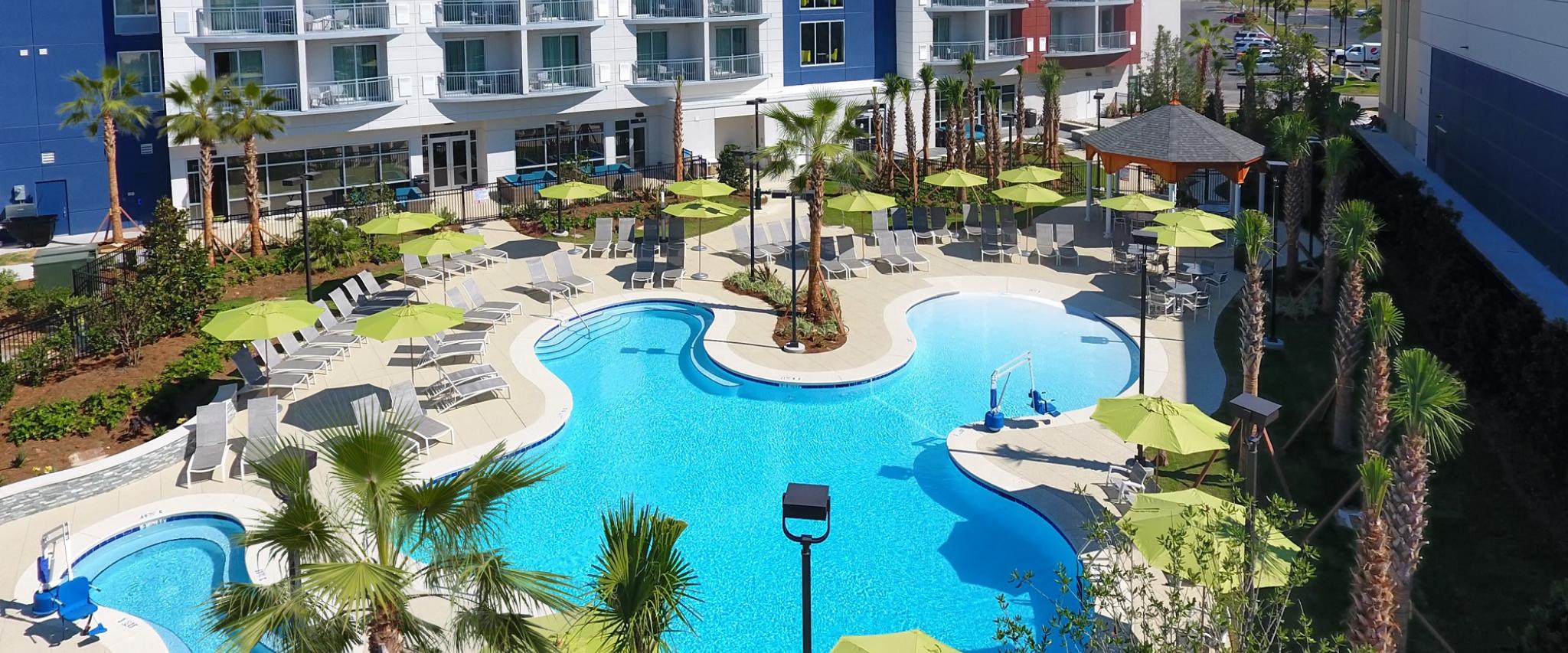Pools at Springhill Suites at The Wharf