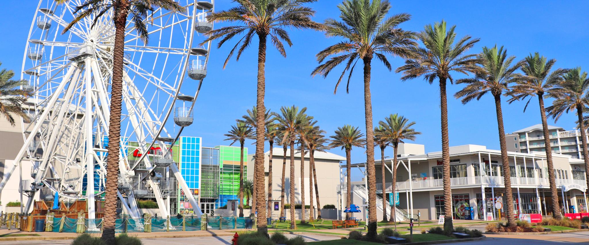 Shopping at The Wharf in Orange Beach