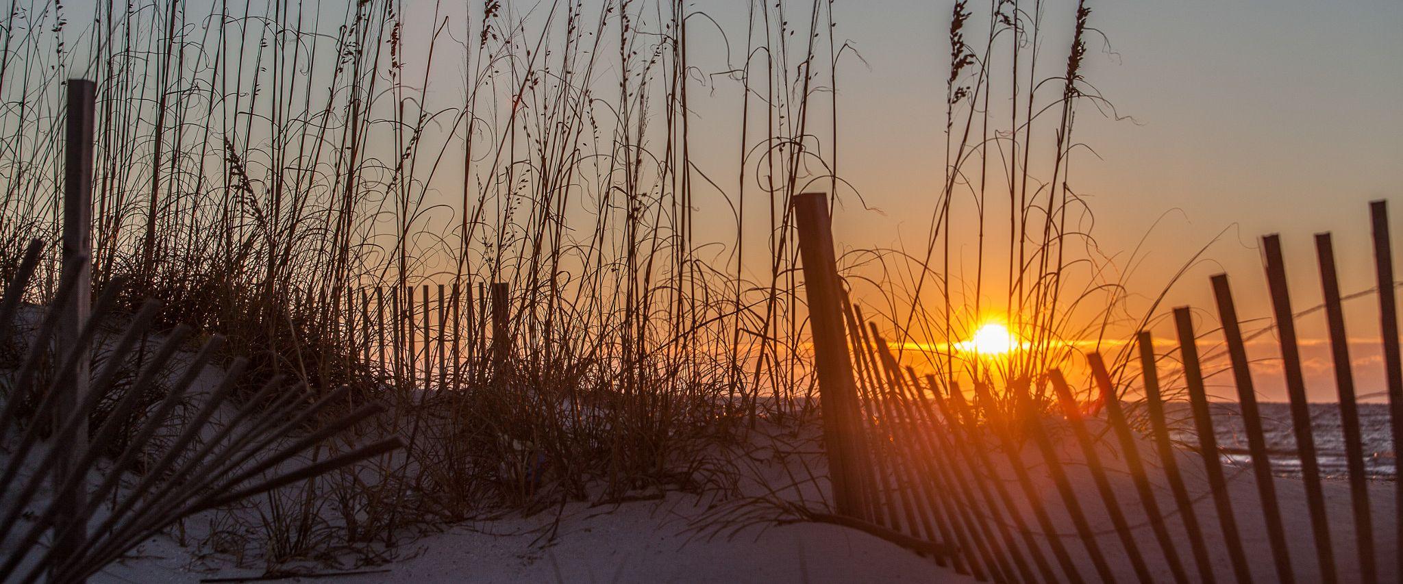 Sunsets on Alabama's beaches