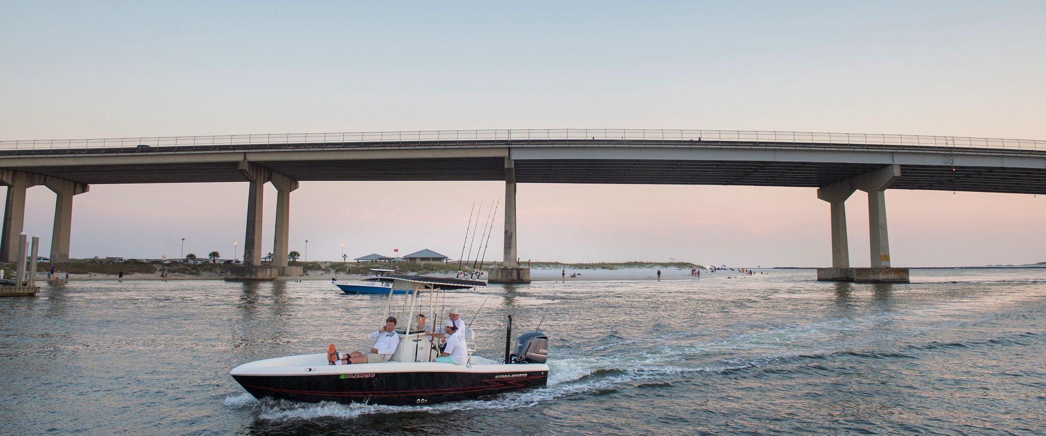 Perdido Pass Bridge in Orange Beach, AL