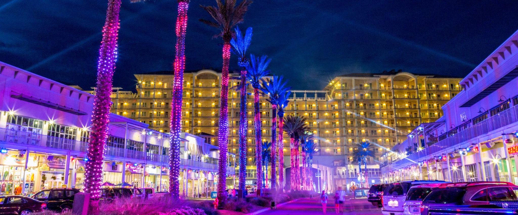 SPECTRA Light Show at The Wharf in Orange Beach, AL