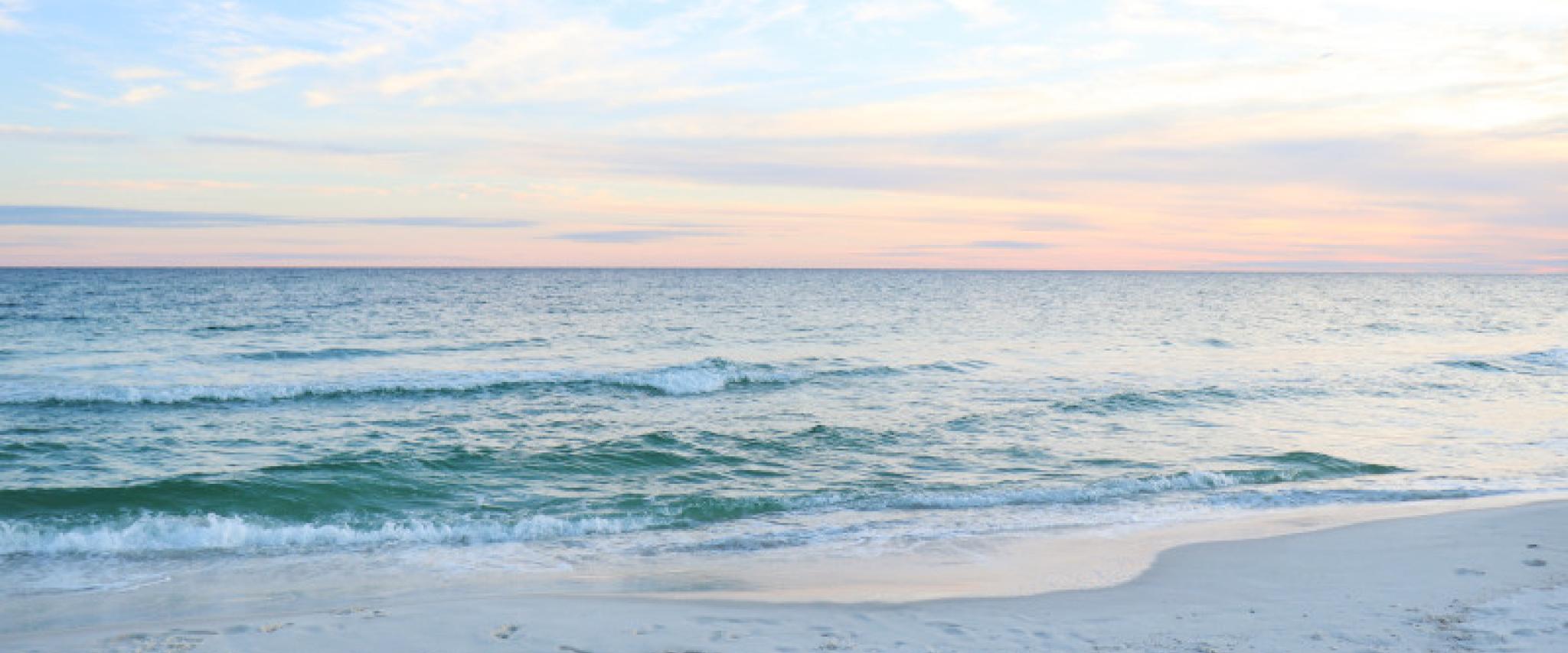 Sunset on Alabama's beaches