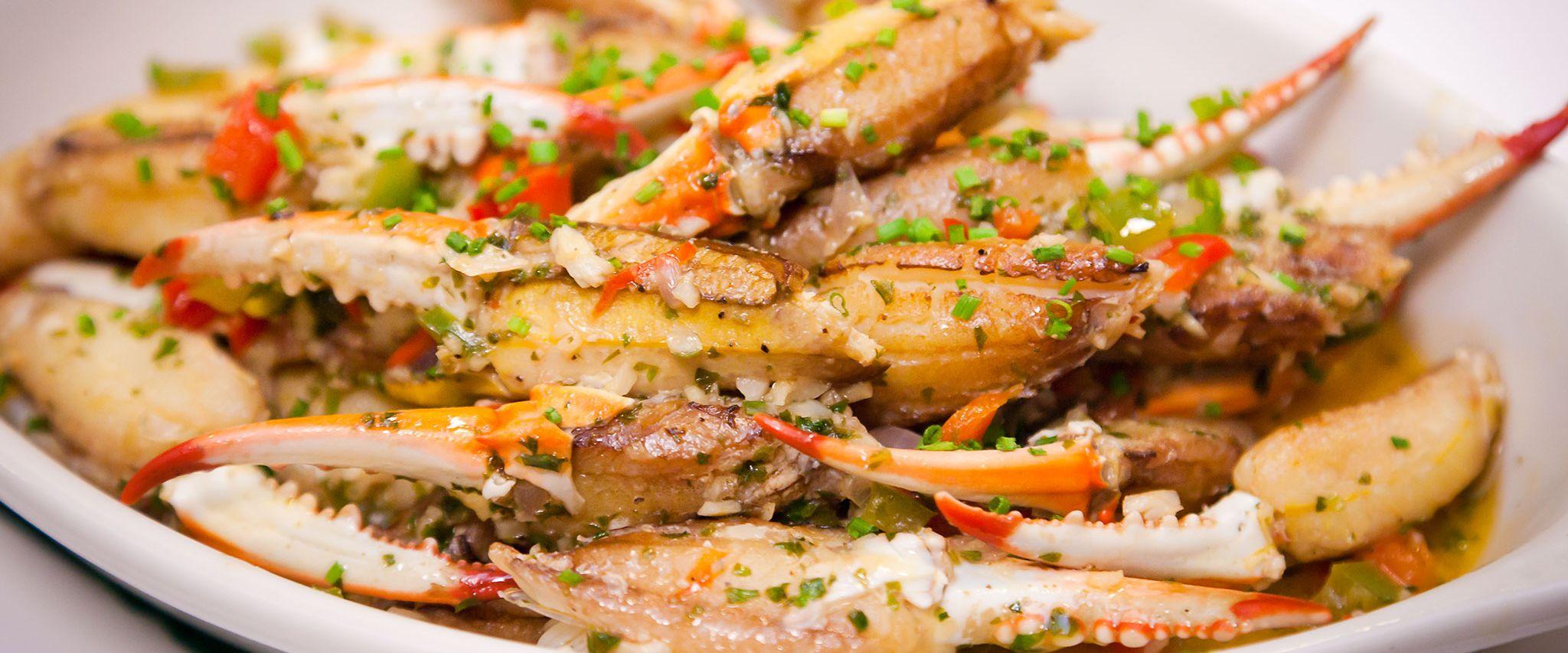 Sautéed crab claws