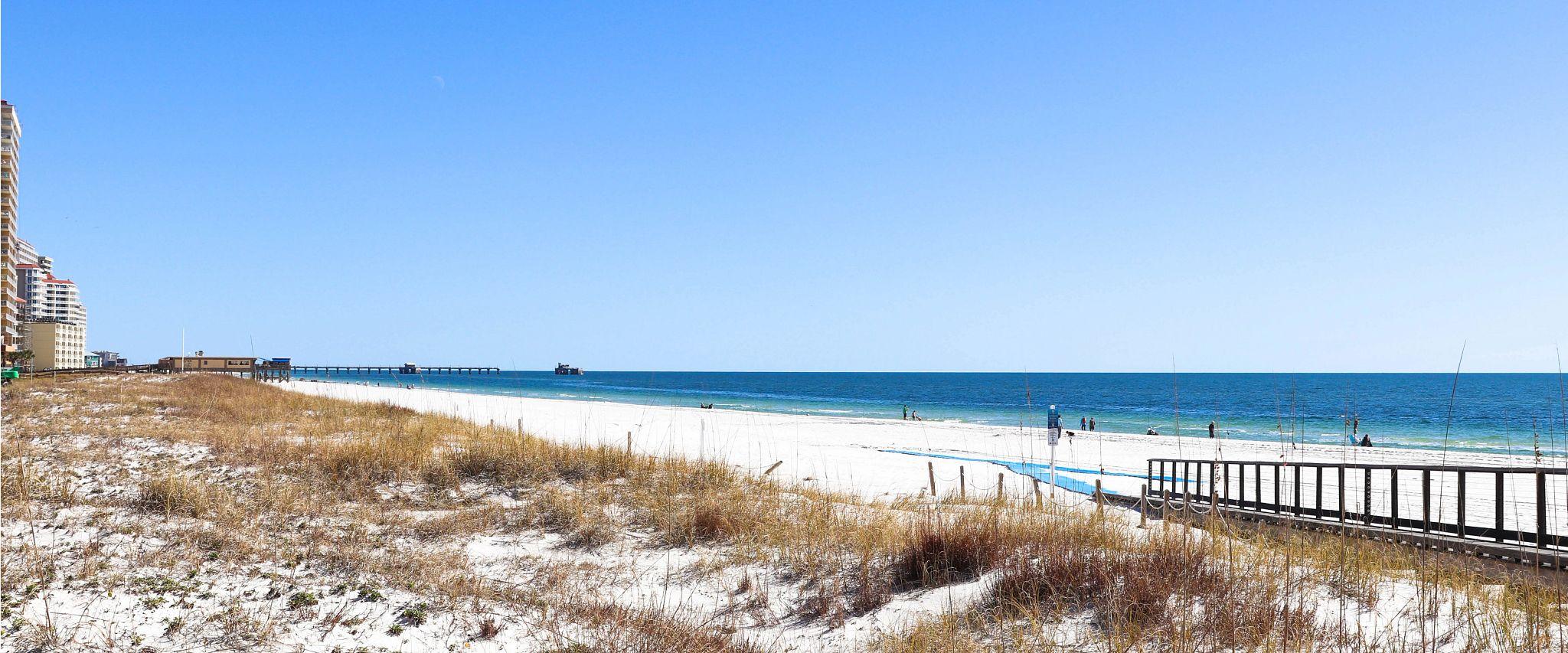 Alabama's 32 miles of sugar-white sand beaches