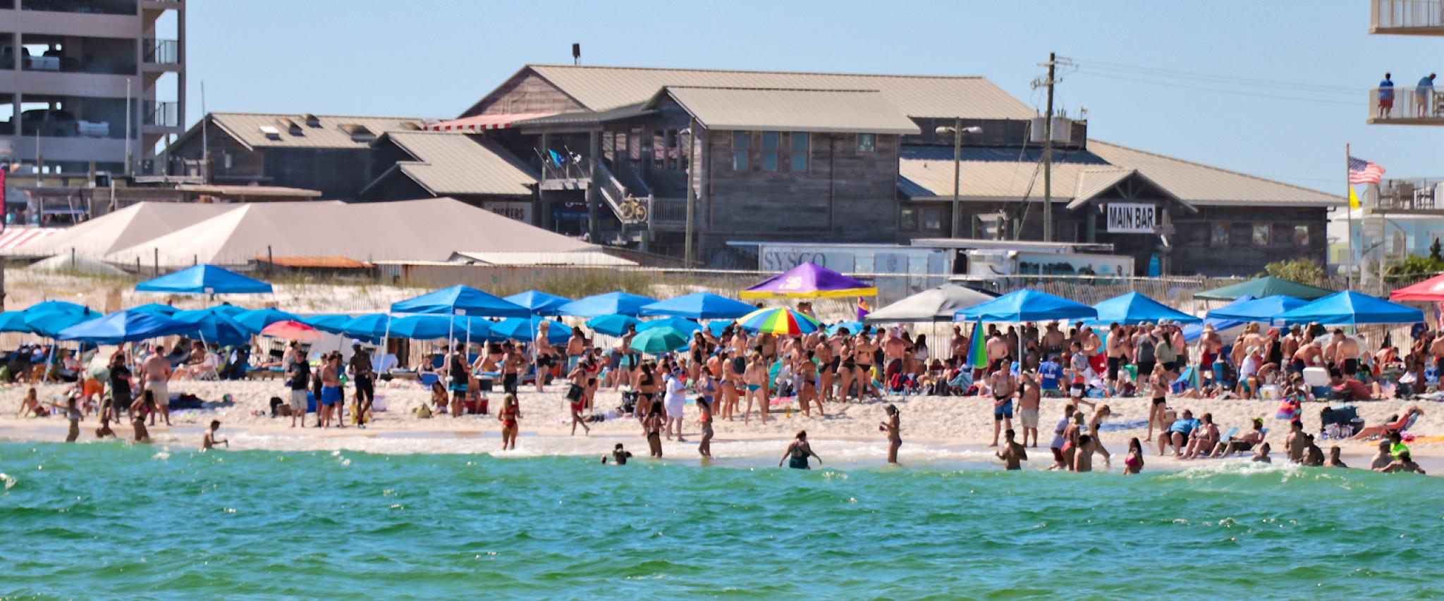 Flora-Bama Mullet Toss on Alabama's beaches