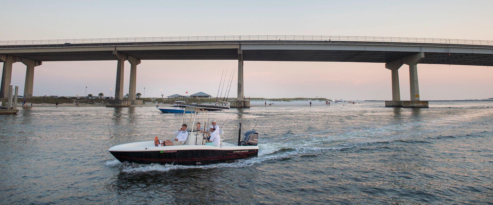 boating in Orange Beach, AL