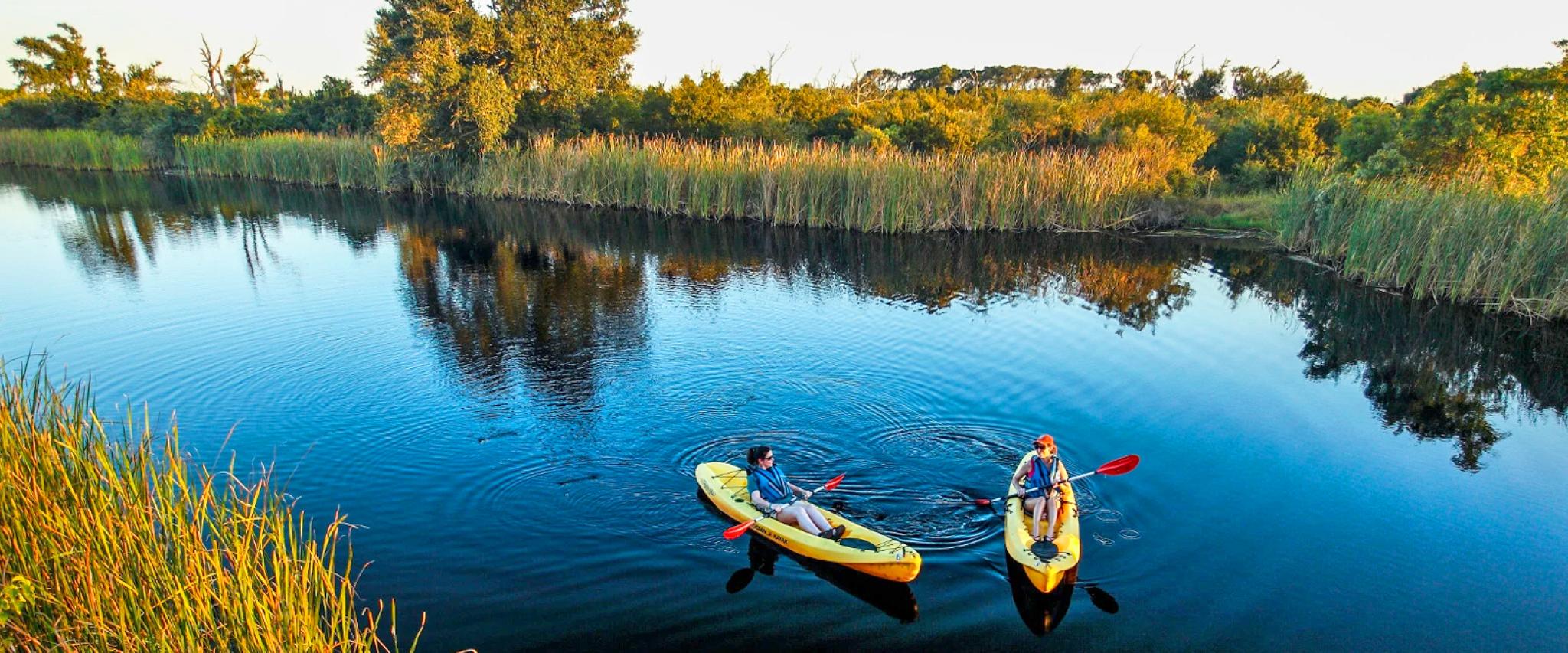 Kayaking Alabama's Beaches