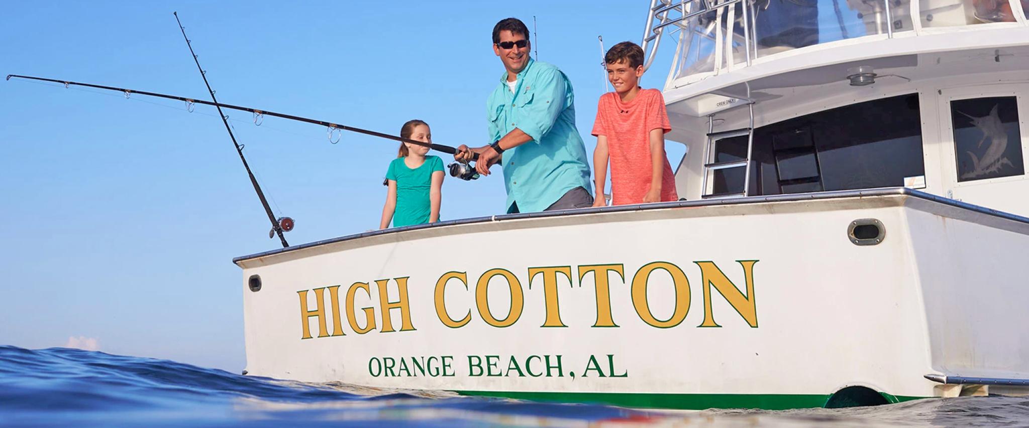 Charter Fishing in Orange Beach, AL
