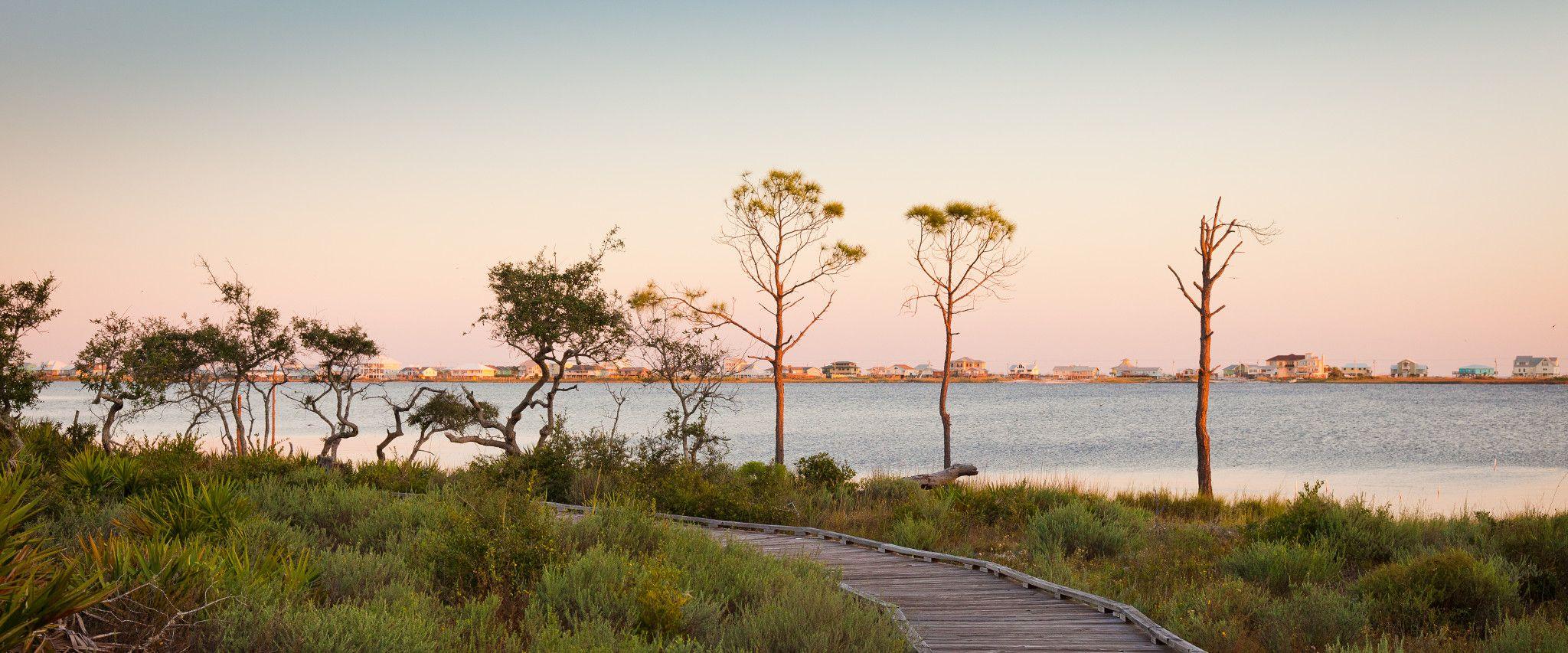 Bon Secour at sunset