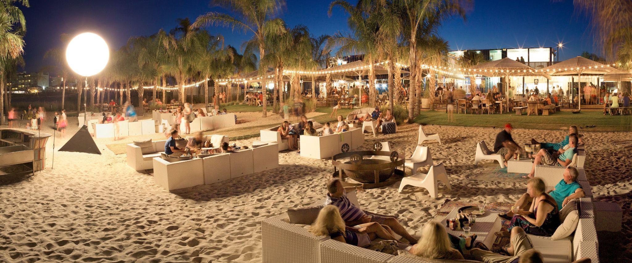 Outdoor seating at The Gulf in Orange Beach, AL