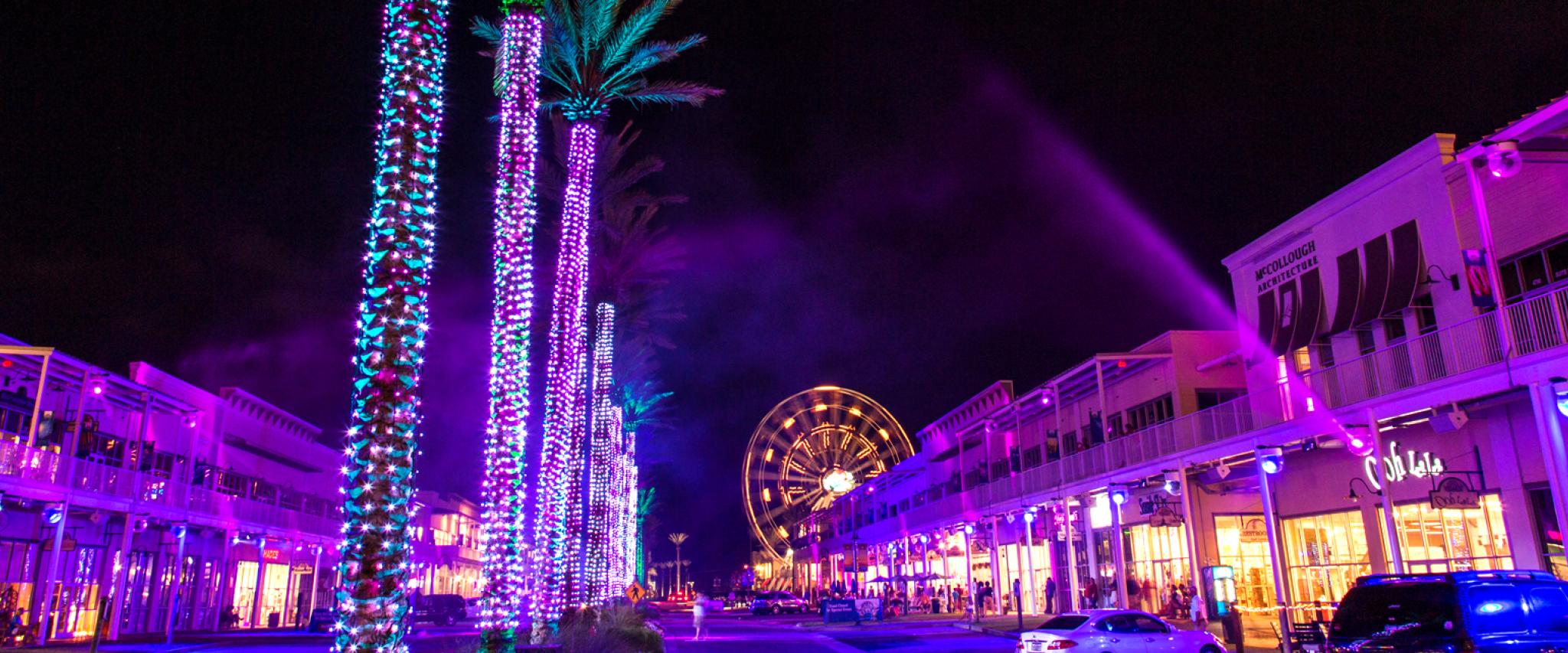 Spectra Light Show at The Wharf