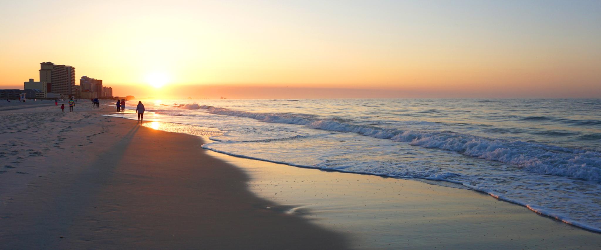 Sunrise on Alabama's Beaches
