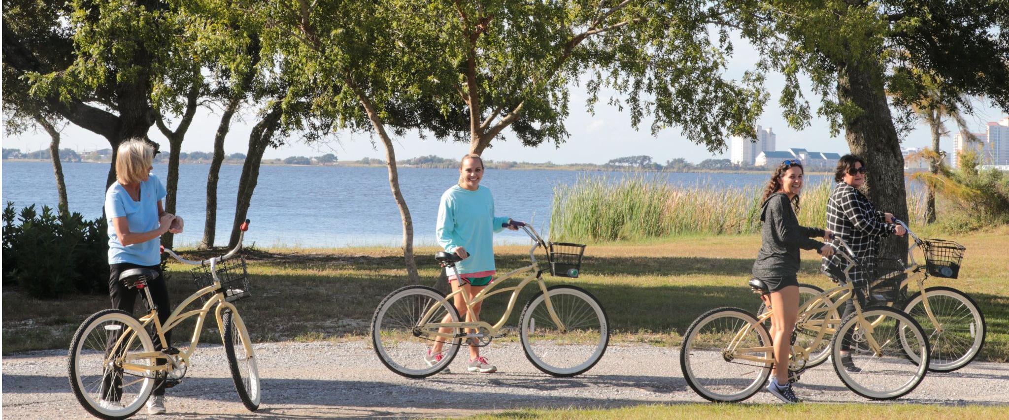 Biking Gulf State Park