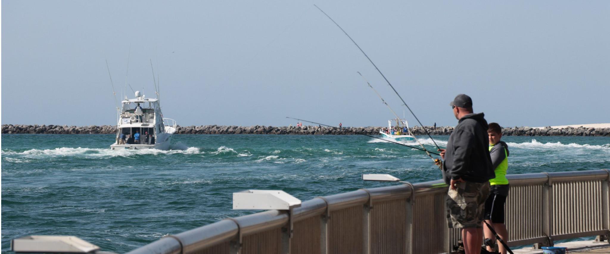 Fishing at The Pass in Orange Beach