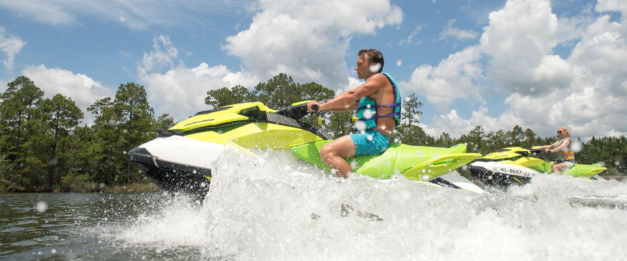 Jet Skiing in Orange Beach